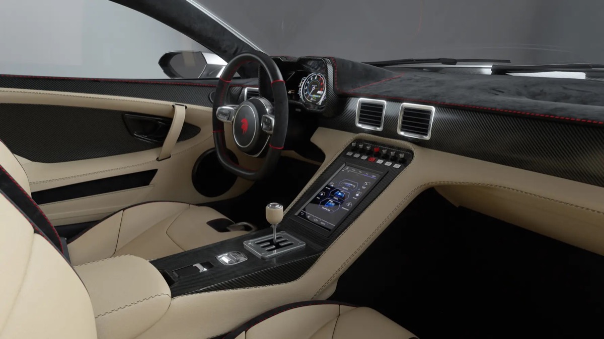 Ares Panther Evo: Lamborghini Huracan with Pop-Up Headlights