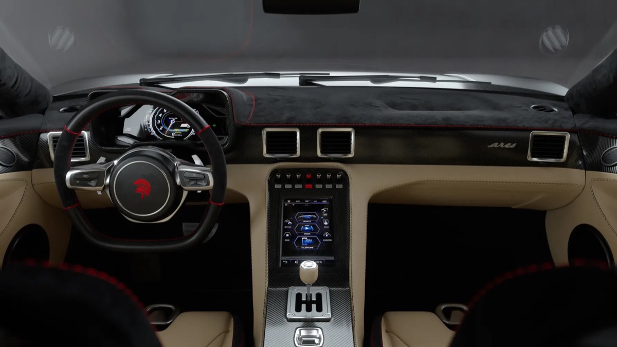 Ares Panther Evo: Lamborghini Huracan with Pop-Up Headlights