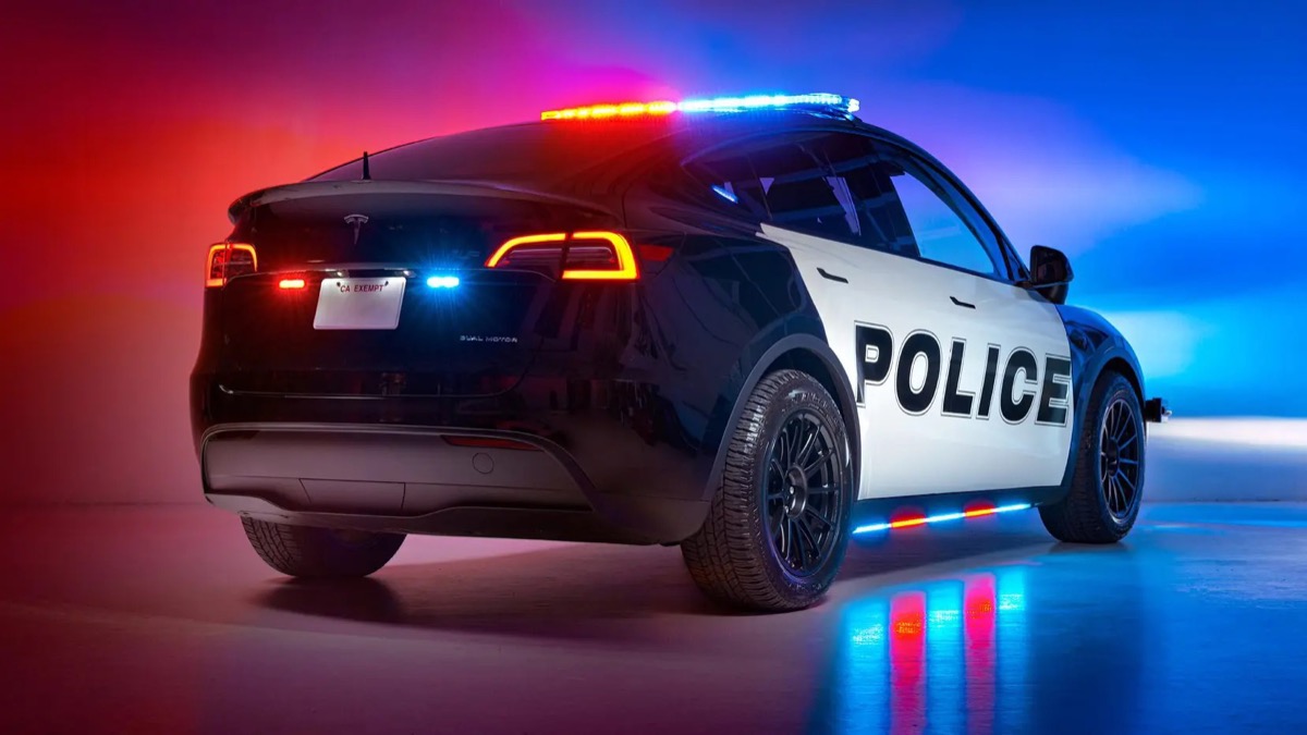 Tesla Model Y Cop Car to Silently Patrol on the Streets of California