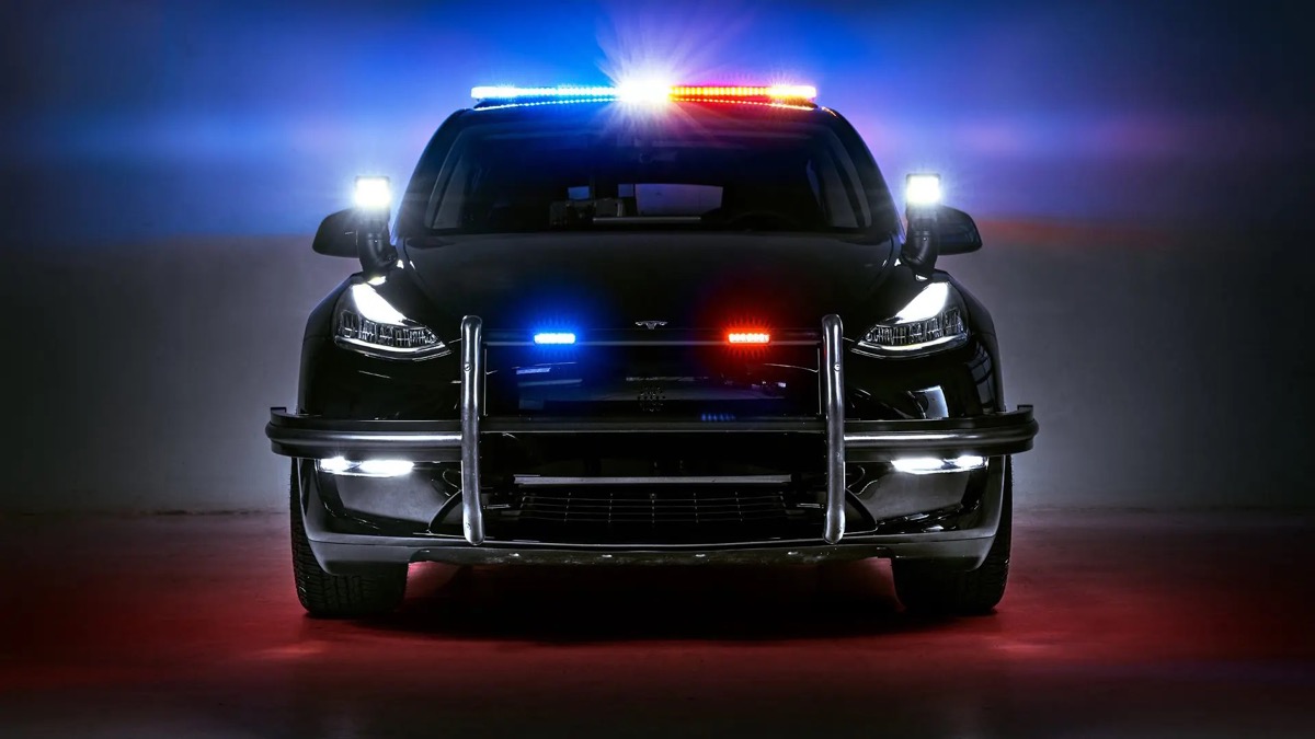 Tesla Model Y Cop Car to Silently Patrol on the Streets of California