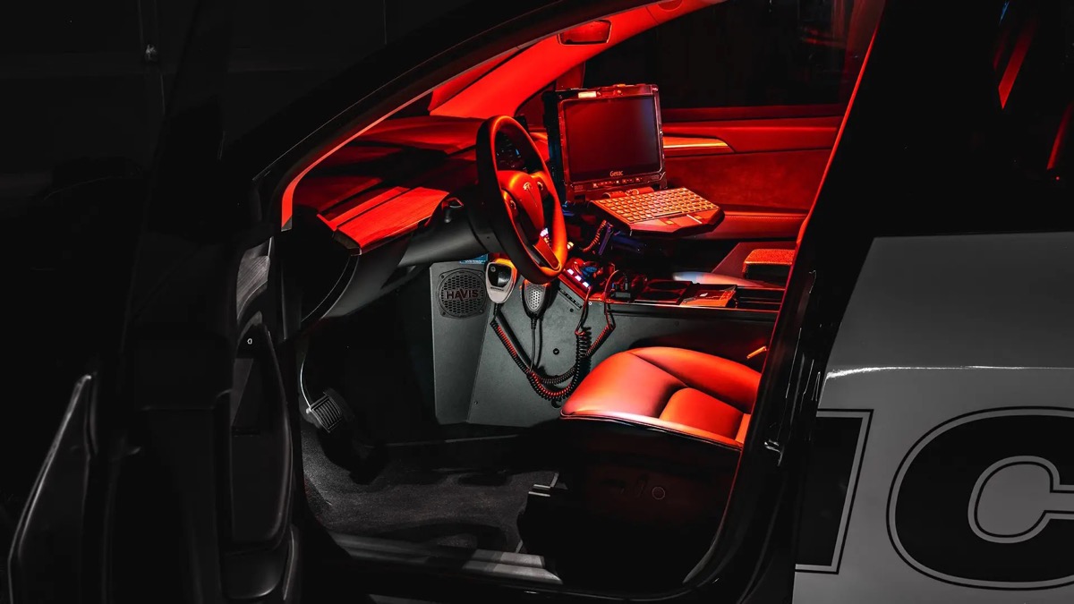 Tesla Model Y Cop Car to Silently Patrol on the Streets of California