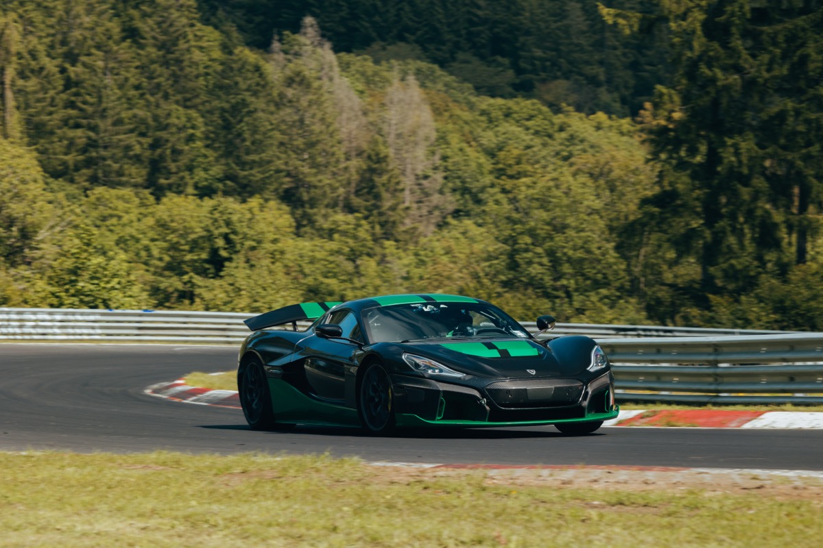 The Rimac Nevera Sets a New Record at Nürburgring and Celebrates with the Global Premiere of Nevera Time Attack: A One-of-12