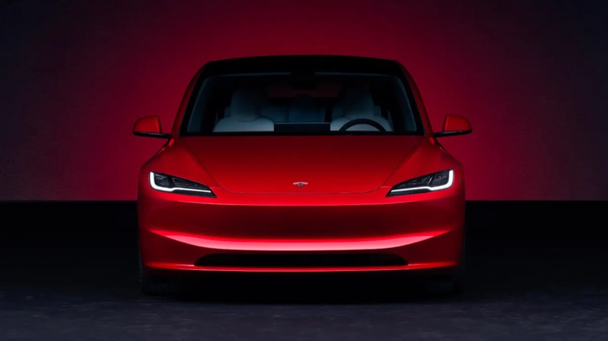 Tesla Reveals Refreshed Model 3 for 2024
